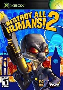 THQ Destroy All Humans 2 Xbox Game